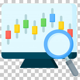 Stock Market - Data Analysis Chart Icon PNG