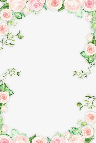 Romantic White Jasmine Border PNG, Clipart, Atmosphere, Blossom, Branch ...