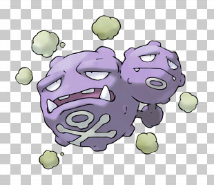 Weezing - Koffing Pokemon PNG
