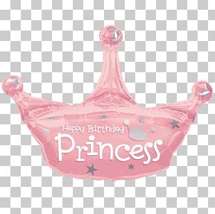 Mylar Balloon Birthday Princess Party PNG
