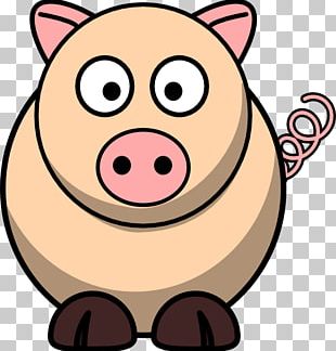 Domestic Pig Animated Cartoon PNG, Clipart, Animal Figure, Animals ...