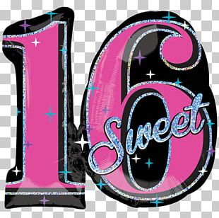 Gold Sweet Sixteen Birthday Balloon PNG, Clipart, Alphabet, Angle ...