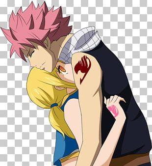 Natsu X Base Kiss By Basemakerofdarkness - Fairy Tail Skin Base - Free  Transparent PNG Clipart Images Download