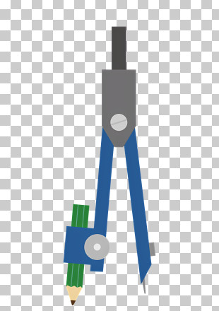 School - Drawing Compass With Pencil PNG