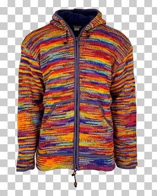 Hoodie Polar Fleece Cardigan Jacket Tie-dye PNG