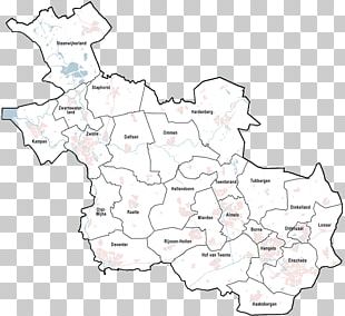 Line Overijssel Point Angle Map PNG