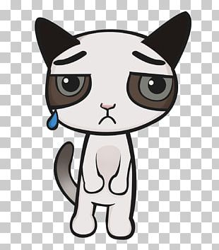 Cat, emoji, frown, grumpy, kitten, meme, sad icon - Download on Iconfinder