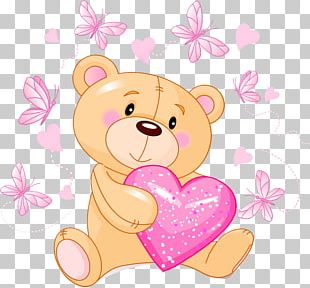 Teddy Bear Valentines Day Heart PNG, Clipart, Bear, Bears, Carnivoran ...