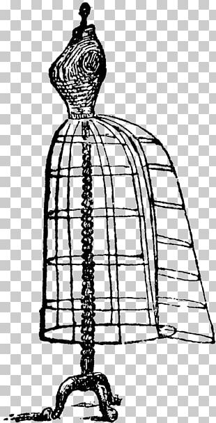 Dress Form Paper Vintage Clothing Antique PNG