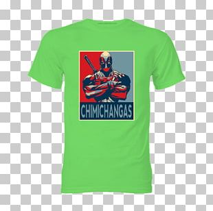 T-shirt Chimichanga Deadpool Bluza PNG