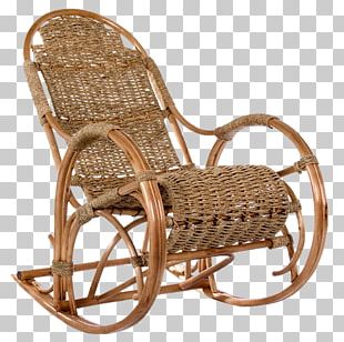 Rocking Chairs Furniture Wing Chair Wicker PNG
