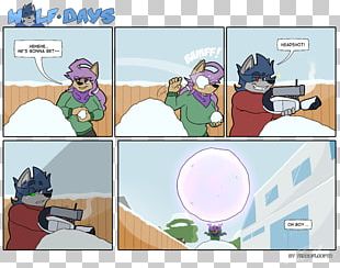Snowball Fight Cartoon Comics Wolfdays PNG