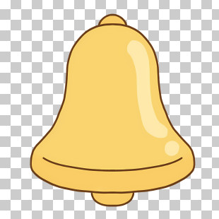 Icon - Golden Bell Illustration PNG