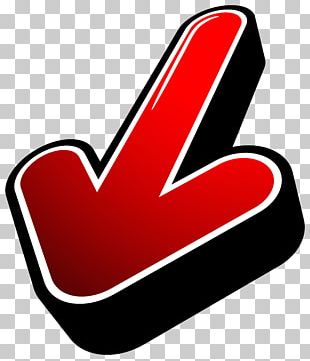 3D Computer Graphics Arrow PNG