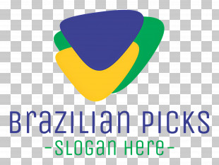 Brazilian Picks Logo - Colorful Triangles Logo Design PNG