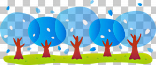 Abstract Spring Trees Abstract Spring PNG