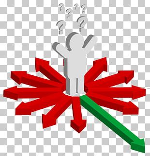 Green Arrow Flower Business PNG