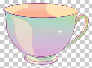 Tea Cup - Colorful Cup Illustration PNG