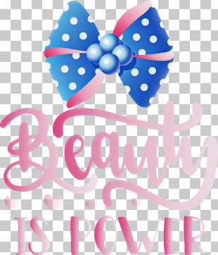 Beauty Is Power Fashion PNG