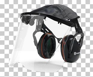 Visor Earmuffs Personal Protective Equipment Husqvarna Group Poly PNG