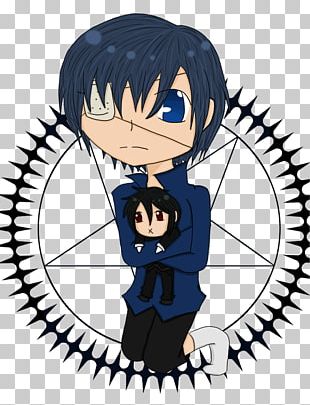 Sebastian Michaelis Ciel Phantomhive Black Butler PNG