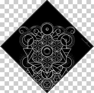 Sacred Geometry Circle Symbol Art PNG