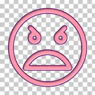 Emoji Icon Smiley And People Icon Angry Icon PNG
