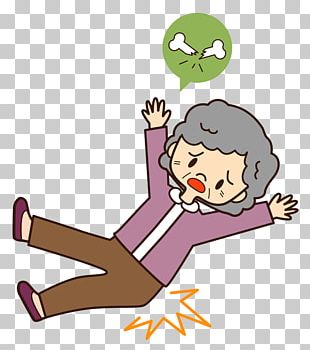 Elderly Falling Bone Fracture Therapy Old Age PNG