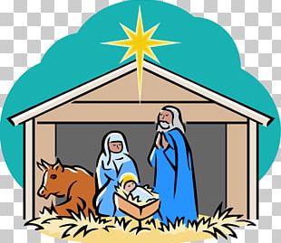 Nativity Scene Manger Christmas Nativity Of Jesus PNG, Clipart ...