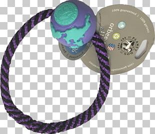 Rope Dog Rollleine Ball Purple PNG