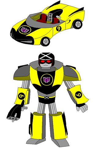 race car bumblebee