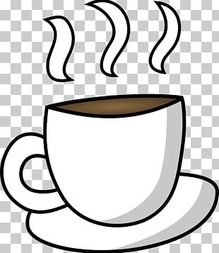 Coffee Cup Mug Line Art PNG