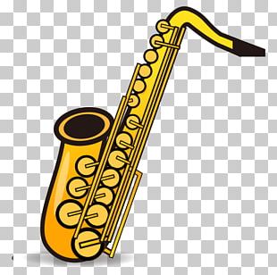 Saxophone Emoji Sticker Woodwind Instrument Text Messaging PNG