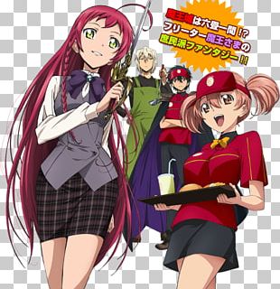 Lúcifer O Diabo é um meio-temporizador!Anime Hanzō Urushihara, Anime,  desenho animado, personagem fictício, papel de parede png