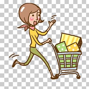 free shopping cartoon clipart