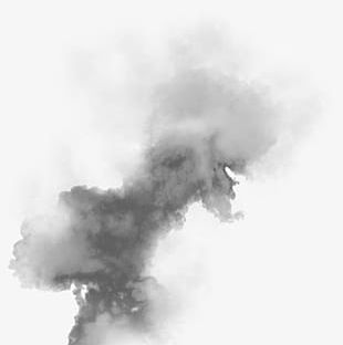 Cloud Sticker Smoke PNG, Clipart, Atmosphere, Black And White