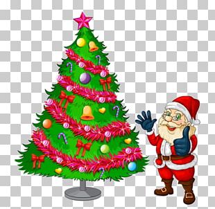 Christmas Decoration Frame Hat Christmas Tree Png, Clipart, Border 