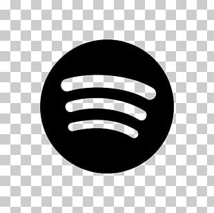 Spotify Logo Streaming Media Music Png Clipart Black And White Circle Deezer Line Logo Free Png Download