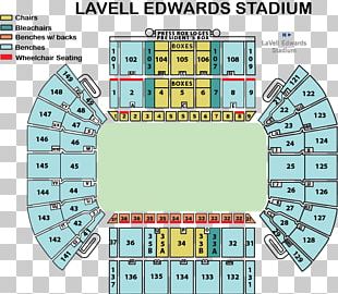 Lavell Edwards Stadium Seating Chart Stadium Of Fire