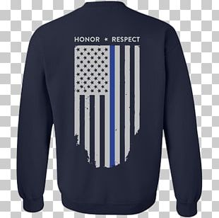 T-shirt Hoodie United States Thin Blue Line PNG