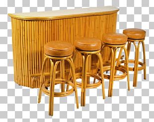 Table Bar Stool Tiki Bar Seat PNG