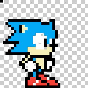 Sonic The Hedgehog Minecraft Pixel Art PNG, Clipart, Area, Art, Art ...