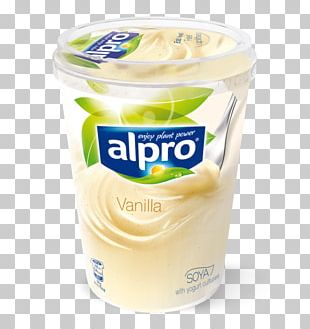 Alpro Soy Yogurt Yoghurt Soybean Food PNG