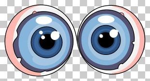 Eyes - Cartoon Blue Eyes PNG