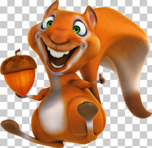 Squirrel Acorns PNG