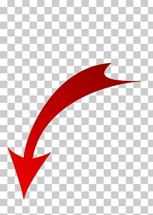 red down arrow png