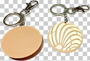 Pan Dulce Concha Key Chains Coin Purse Bread PNG