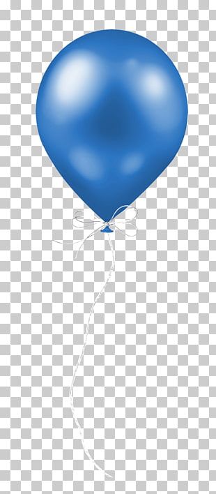 Brush Birthday Cobalt Blue PNG