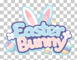 Pastel Easter Bunny PNG