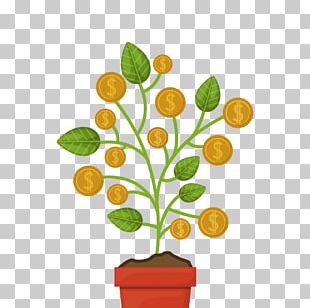 kasse geld clipart flowers